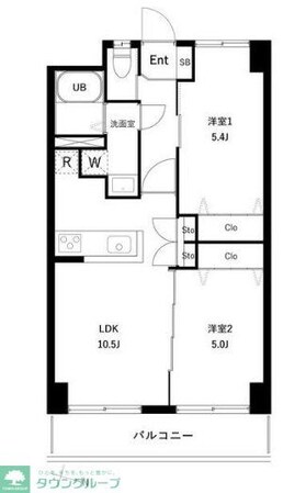 PARK MODERN つつじヶ丘の物件間取画像